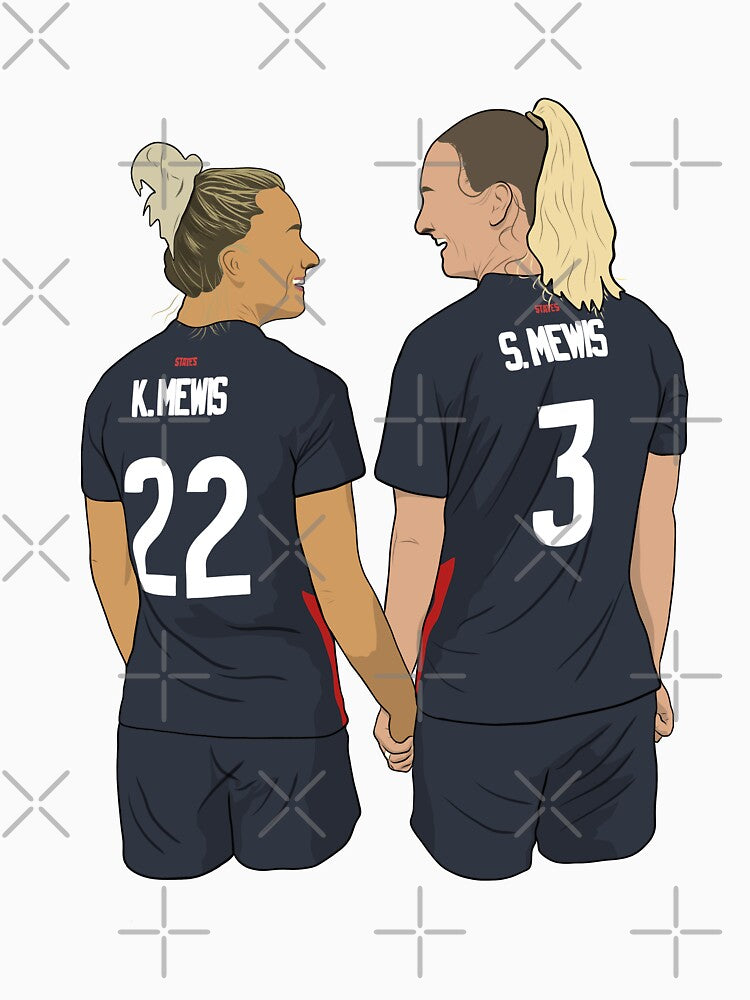 Kristie and Sam Mewis Sisters USA by Hevding