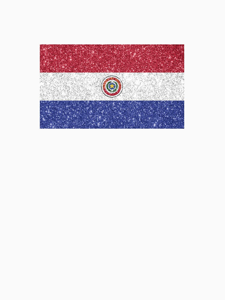paraguay glitter flag by designsbysamantha