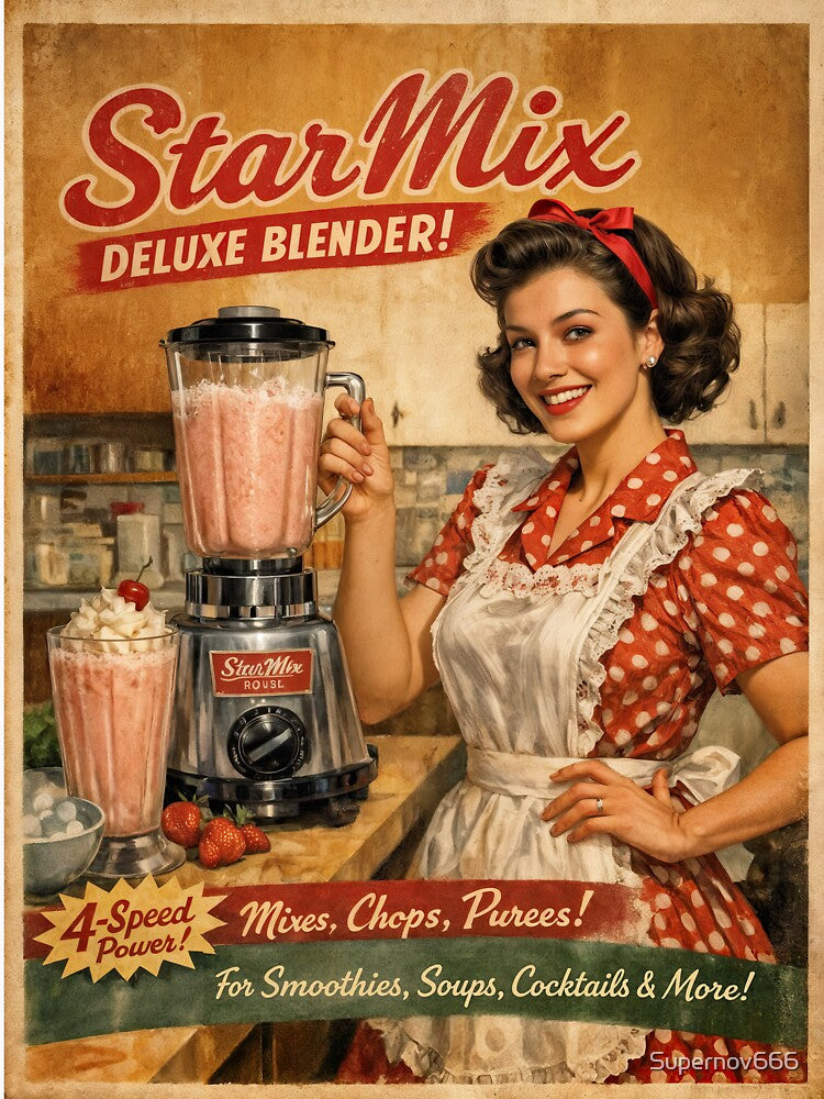 StarMix Deluxe Blender: Blend Your Way to Delicious! by ForeverPrintsOK