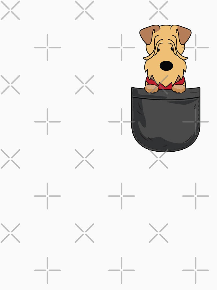 Soft Coated Wheaten Dog In Pocket Dog Cute by rafaeltto