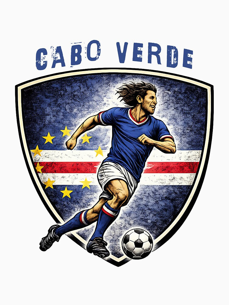 Cabo Verde - 2026 Futbol Retro Style by Tee Nook