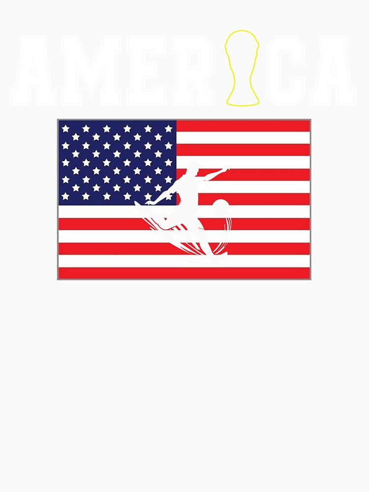 America National Soccer Fan Athletic Graphic by QuiteOrbit