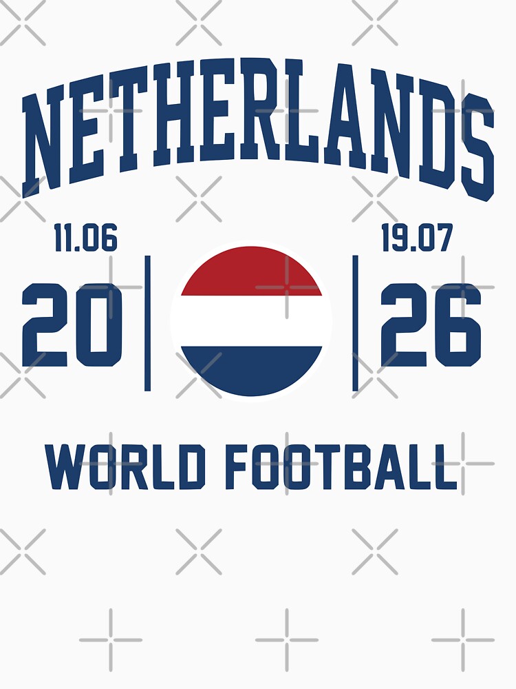 Netherlands 2026 World Football Fan Graphic by Imaginationbeyond
