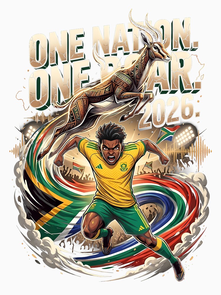 Unstoppable Energy South Africa - Football World Cup 2026 Design by VoidAnimeStudio
