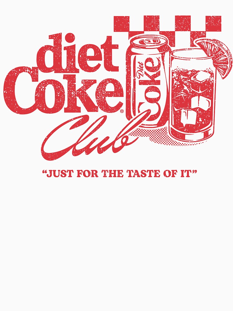 Diet Coke Club Retro Soda Lover Vintage Aesthetic Graphic by KAWKAW-DRHM
