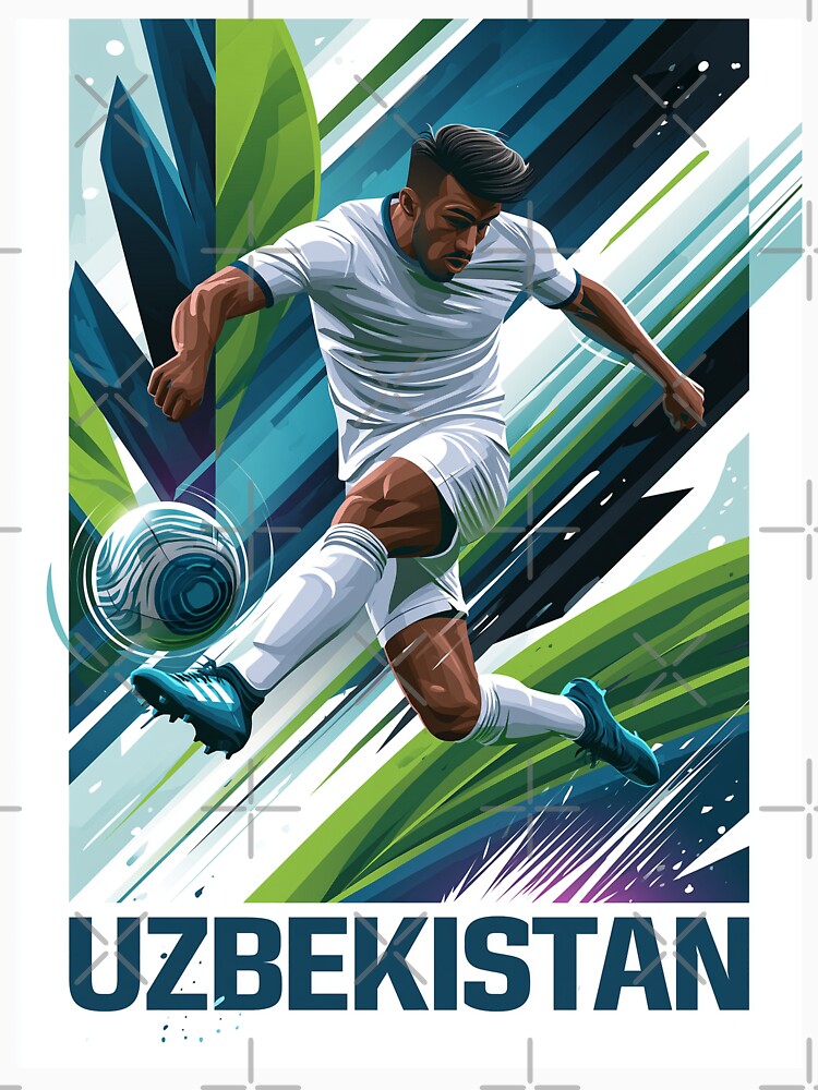 Uzbekistan Soccer by StudioRedKoala