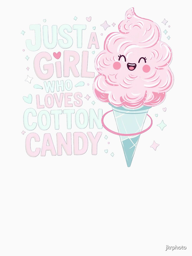Just a Girl Who Loves Cotton Candy by jkrphoto