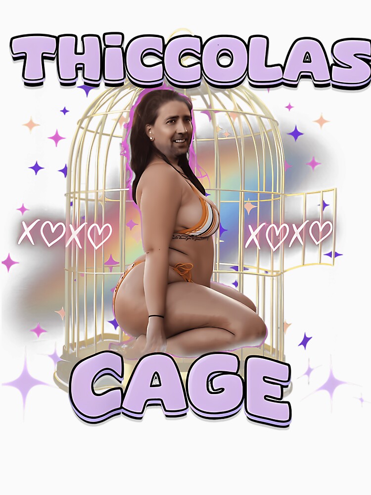Thiccolas Cage Funny Meme by JefferyPano8