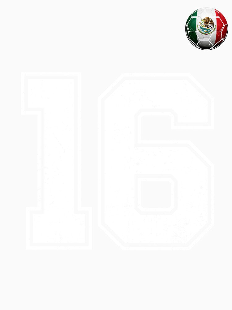 Number 16 Canada Flag Football Fan by BernoNickel