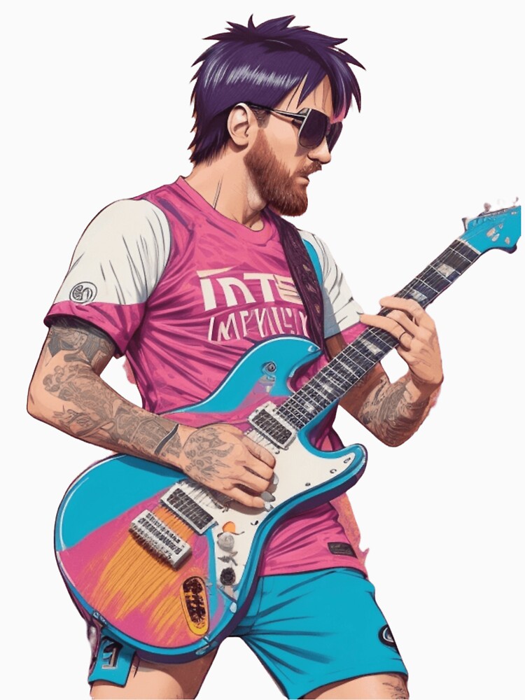 Messi Inter Miami Rock'n'roll by Zenvyra