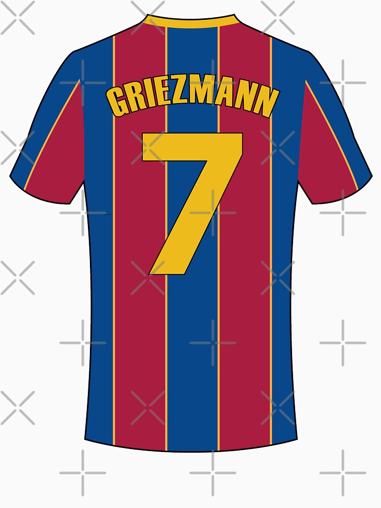 Barcelona football jersey number 7 by Justtrendytees