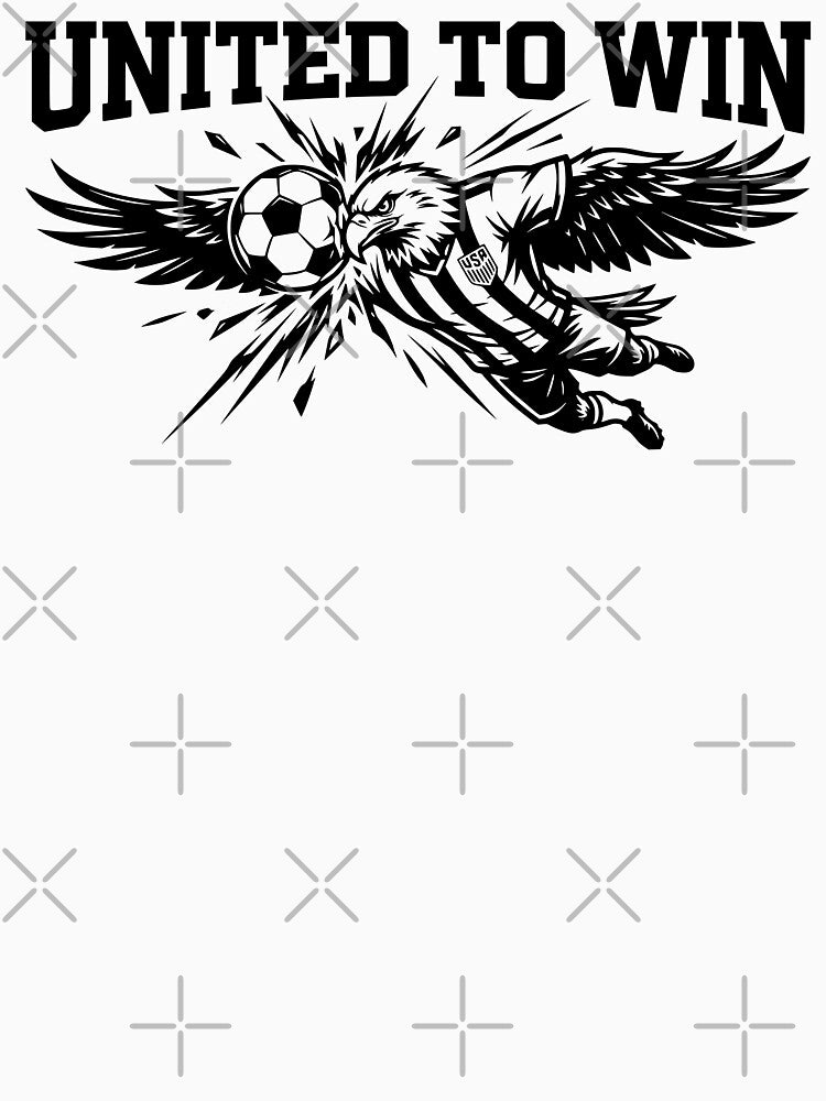 United To Win Soccer Eagle - USA 2026 World Cup Fan Art by MavtM