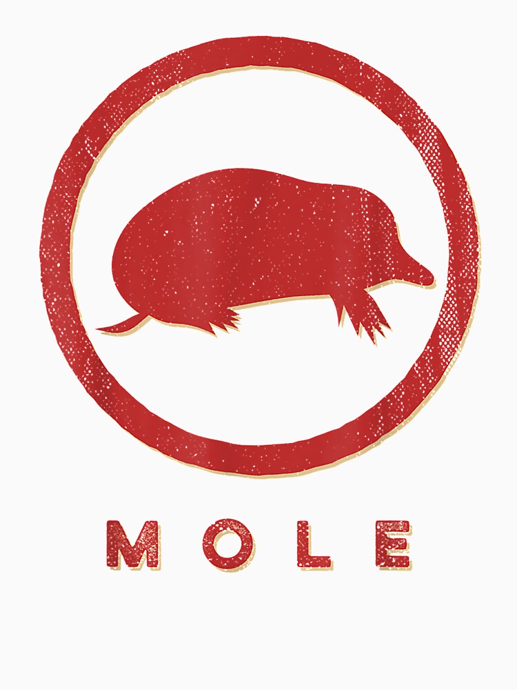 Mole Lover Vintage Retro Style Animal by aguilaro
