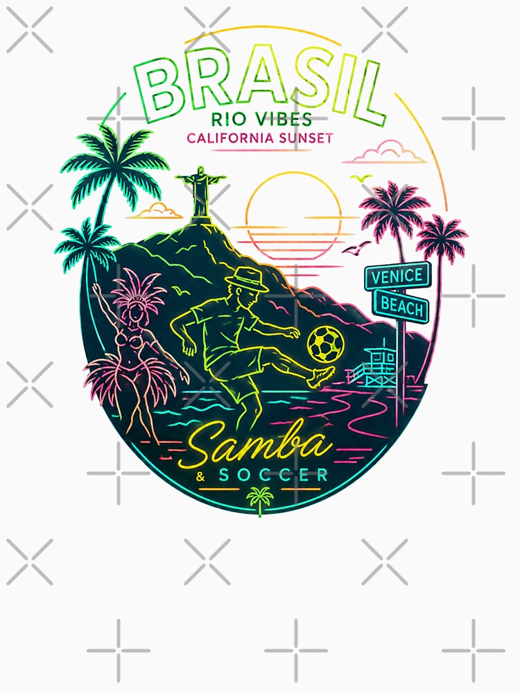 Summer Of Football 2026 Funny Cool Soccer Futebol Team by BCNDesign