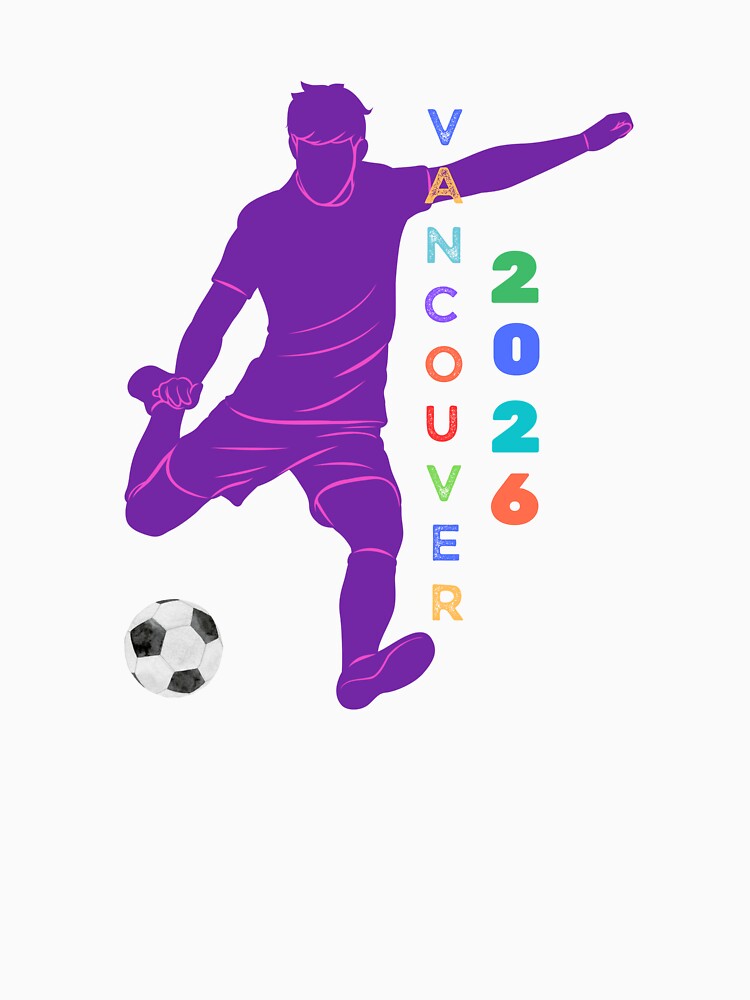 Vancouver 2026 soccer fan t-shirt by XDivineTees