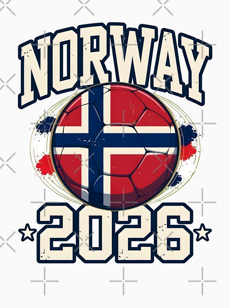 Norway 2026 World Cup Football by dudelinart