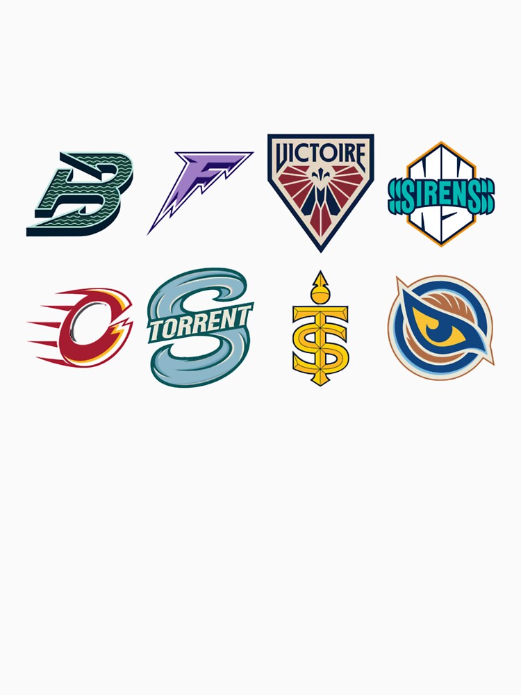 pwhl teams 2025-26 vertical by PurpleReignPodcast