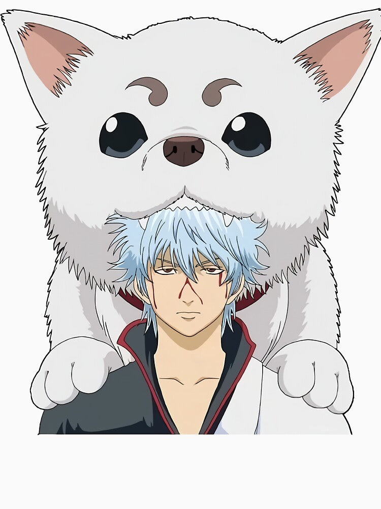 Sadaharu and Gintoki by taroxstudio