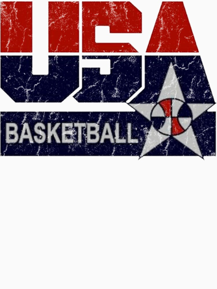 Vintage USA Bball America Basketball by DestiniHill
