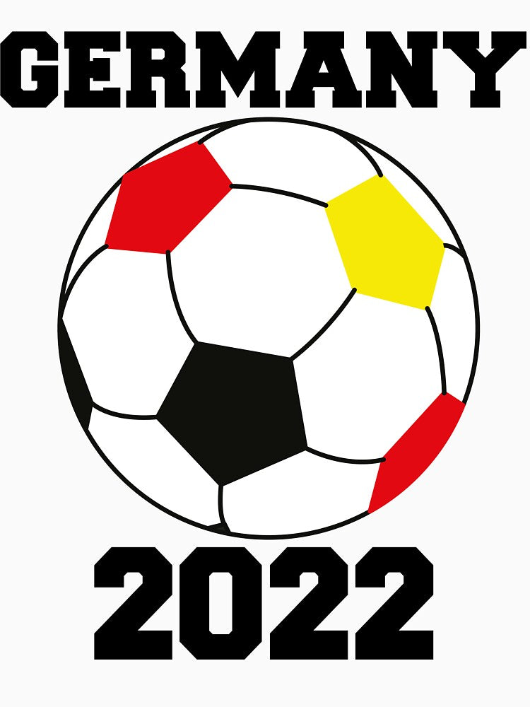 Germany Soccer Ball Flag 2022 - German Football Lovers by MGHdesign