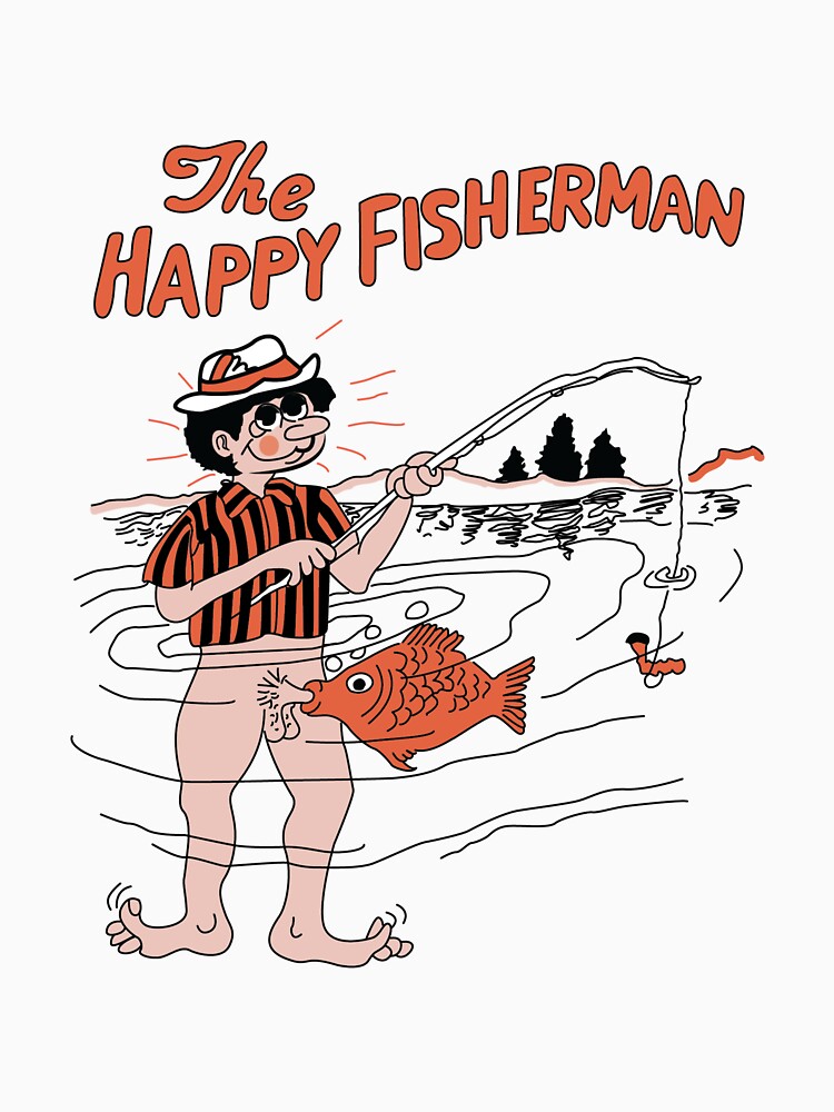 The Happy Fisherman by rebelstitch