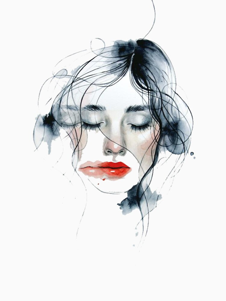 Soft Watercolor Portrait by rumi0