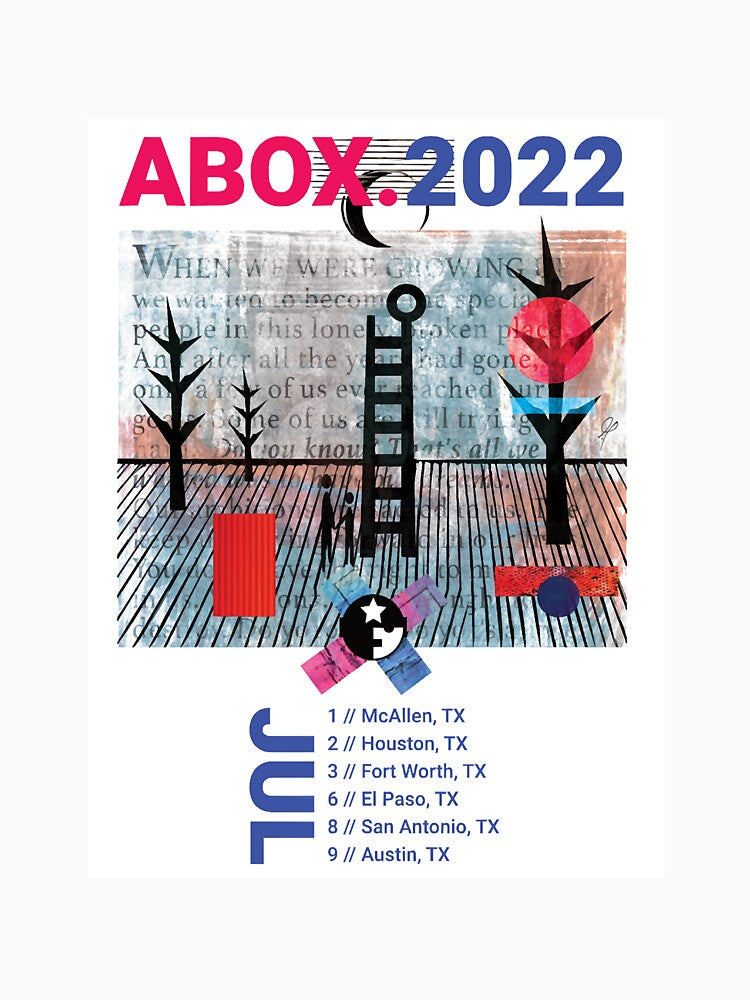 Anything Box Tour 2022 Poster vintage by ClarenNiskanen