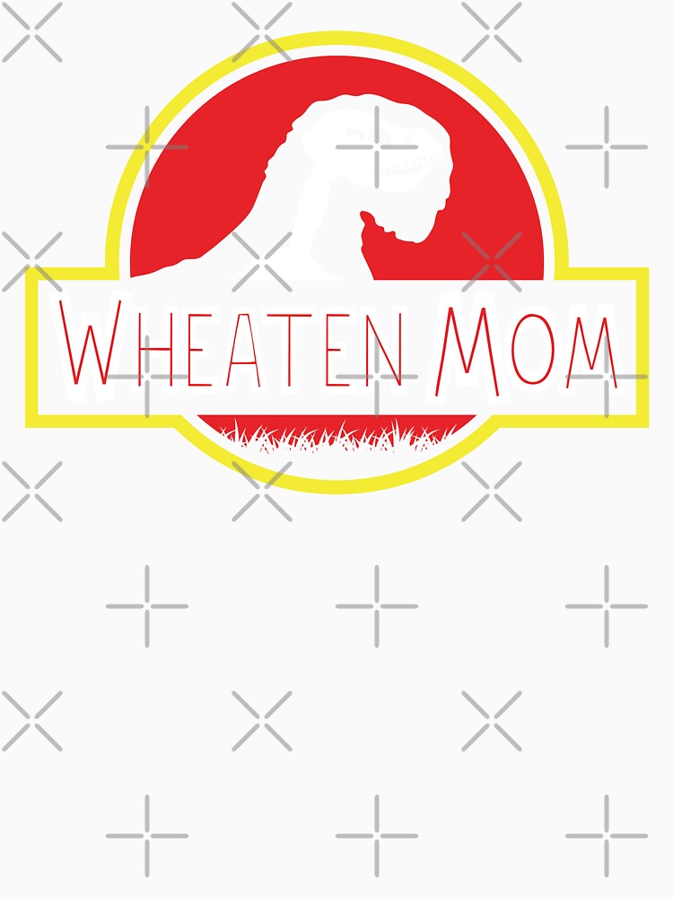 (For Dark Background) Jurassic Soft Coated Wheaten Terrier Mom by More Cute Dogs