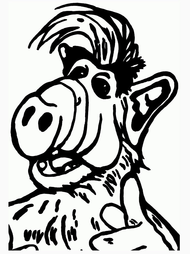 Alf Alien Life Form by Chad's Fresh Art