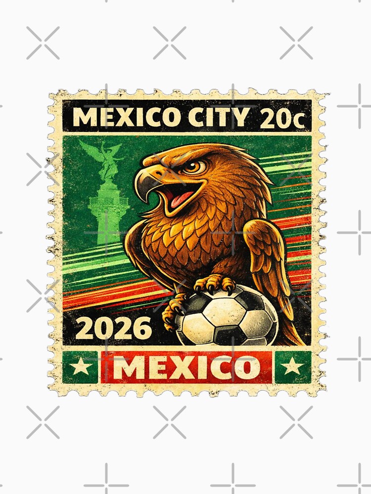 Vintage México 2026 - Aztecs of Fútbol Commemorative Stamp. by RDcollections