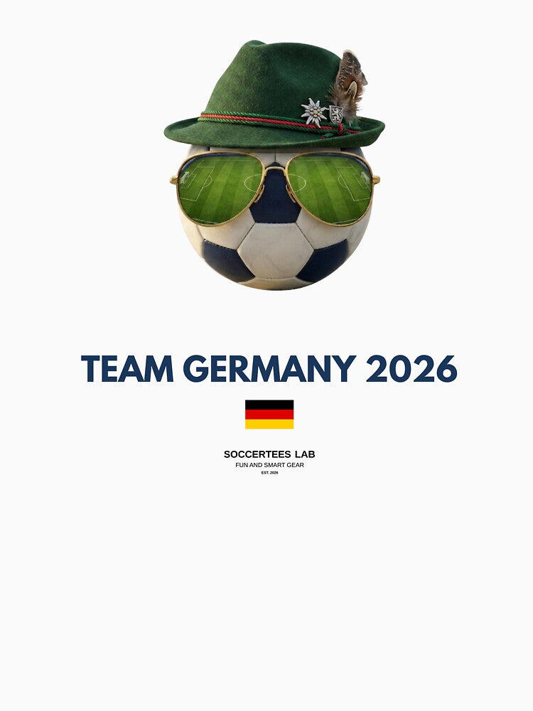 Football Fan Gear: Team Germany 2026 by Soccertees Lab
