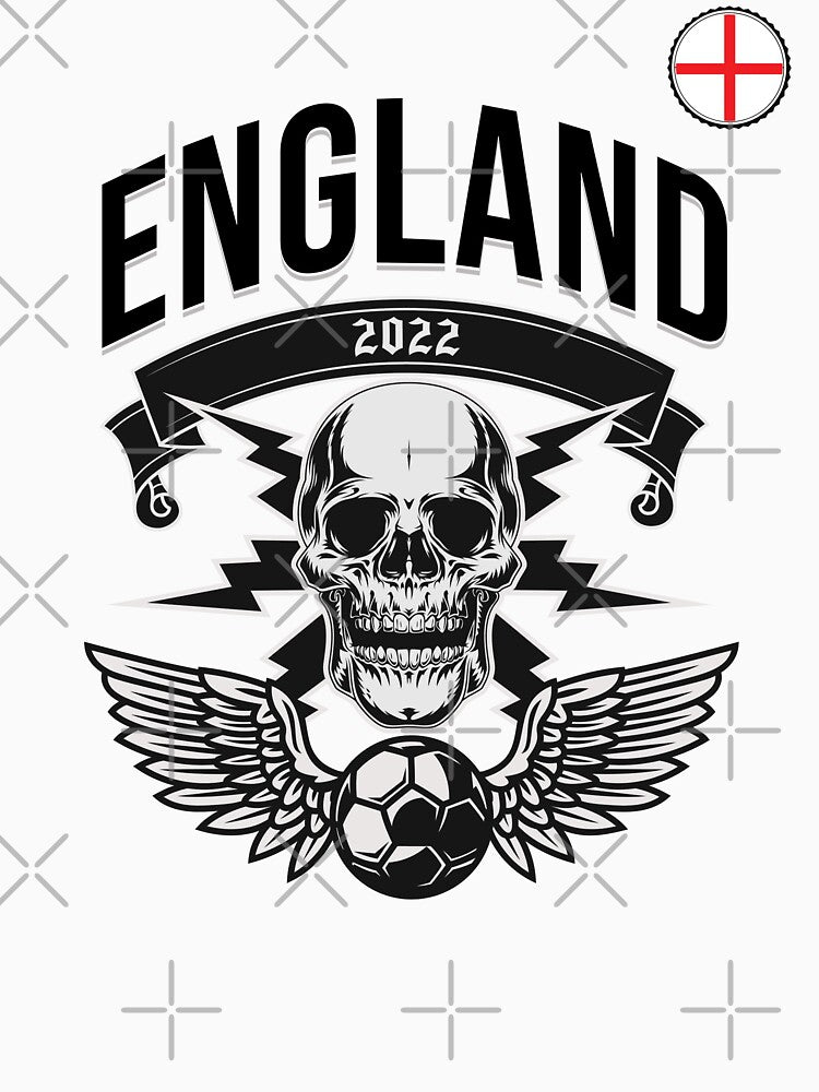 Cool England Soccer Qatar 2022 For Soccer Supporters Men Women by JooArtPrints  ★★★★★