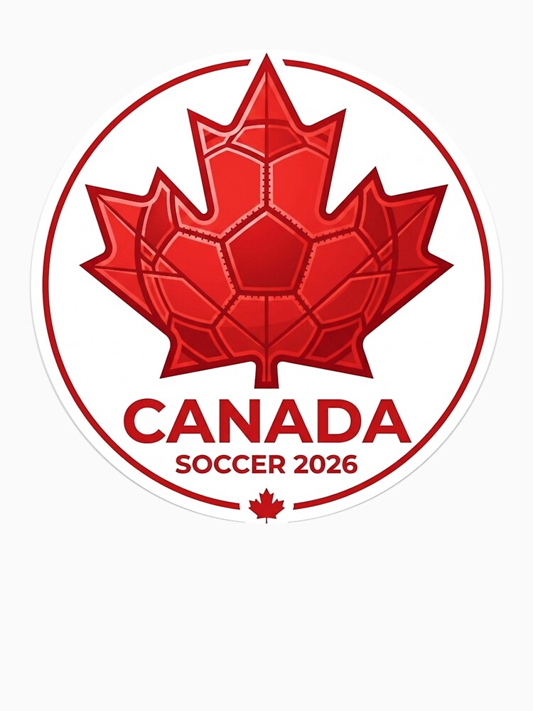 Canada Soccer 2026 Maple Leaf Football by topprinting