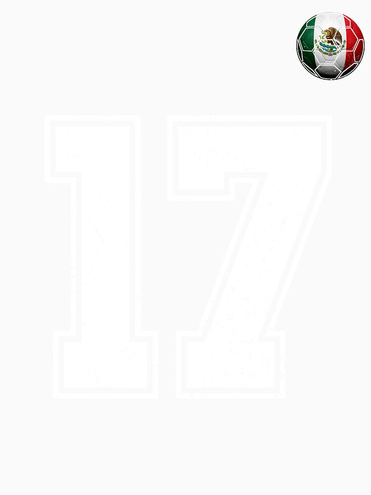 Number 17 Canada Flag Football Fan by BernoNickel