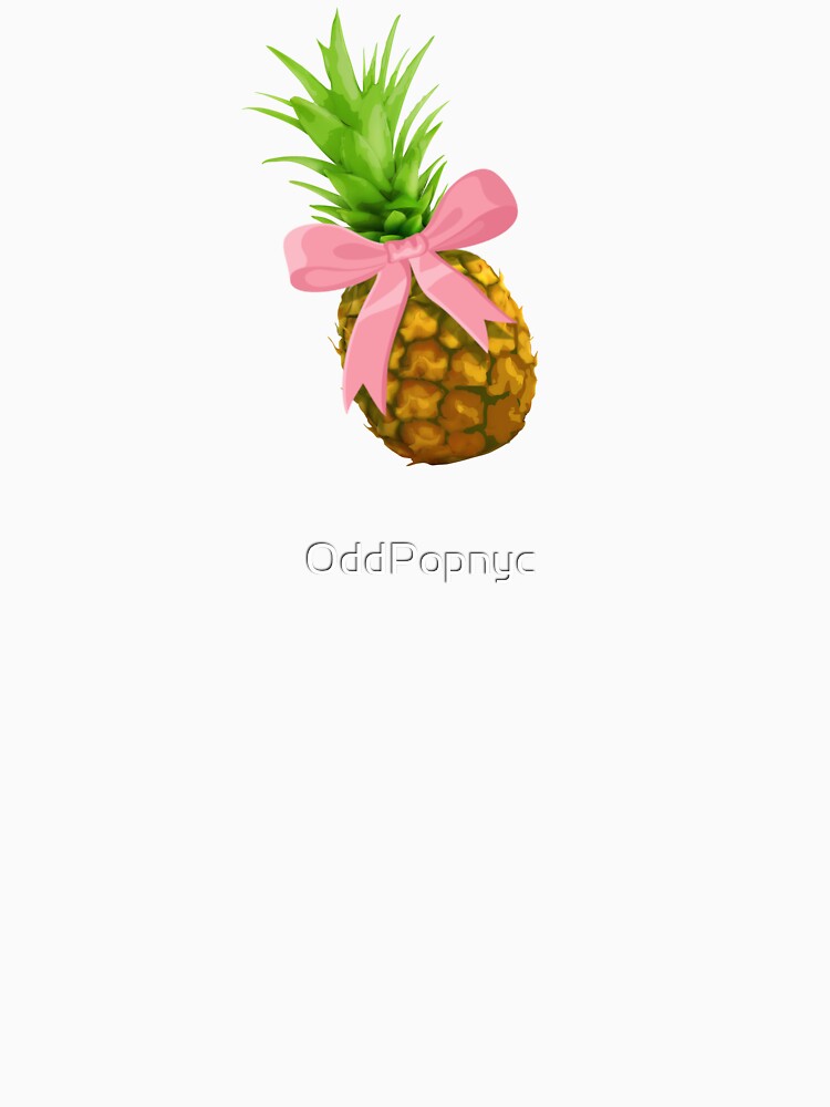 Pineapple with Bow Soft Girl Aesthetic by OddPopnyc
