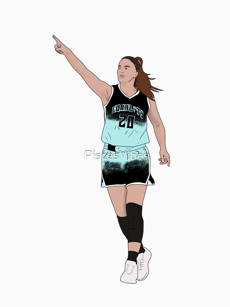 Sabrina Ionescu Womens Basketball by PiscesVibes