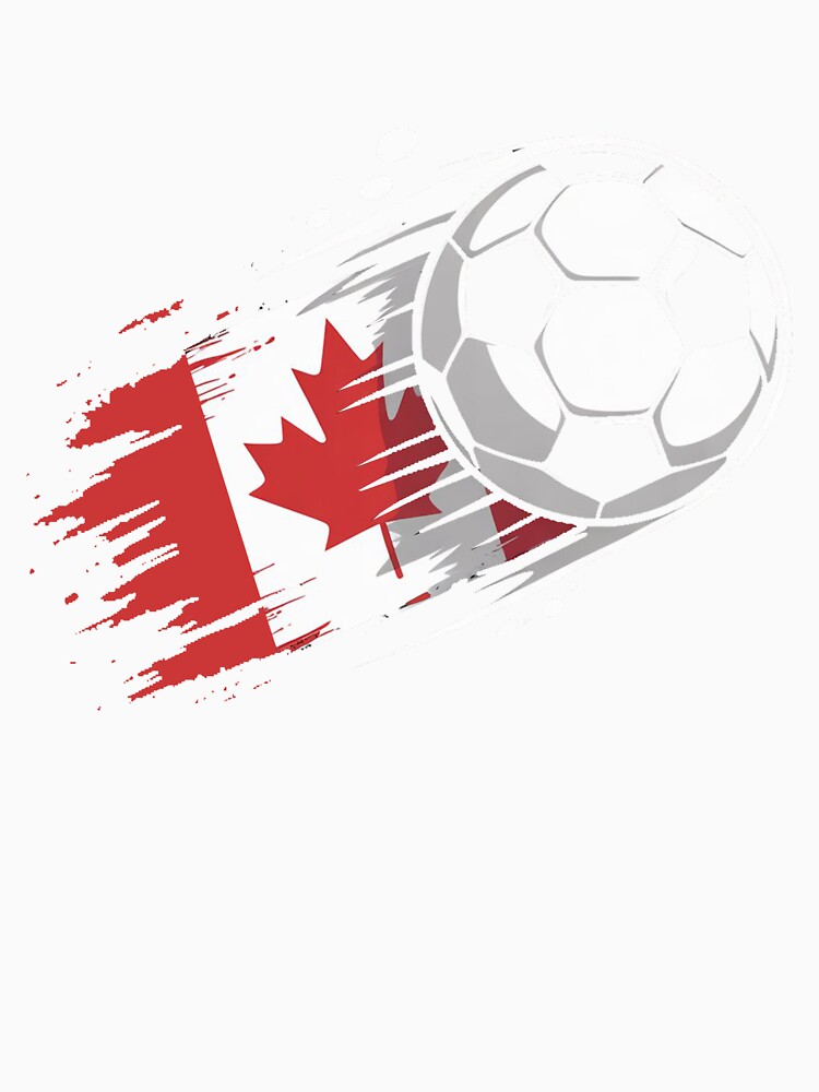 Canada National Soccer Fan Athletic Graphic by QuiteOrbit