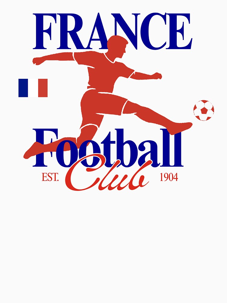 Vintage France Football Club Emblem by chez-koews