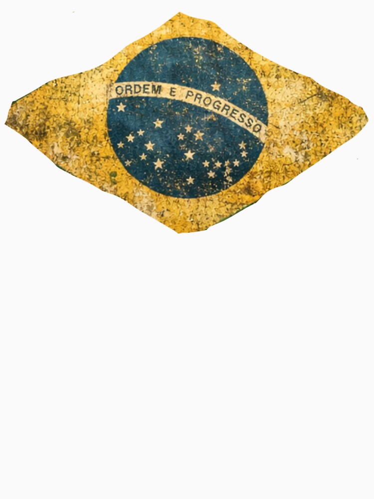 Vintage Brazil Flag Soccer Fan Design by Junior-Design