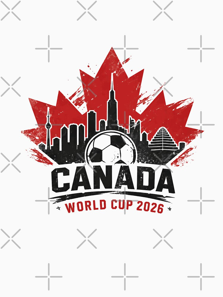 Canada World Cup 2026 Canadian Soccer Football Fan by JonesFlora2025