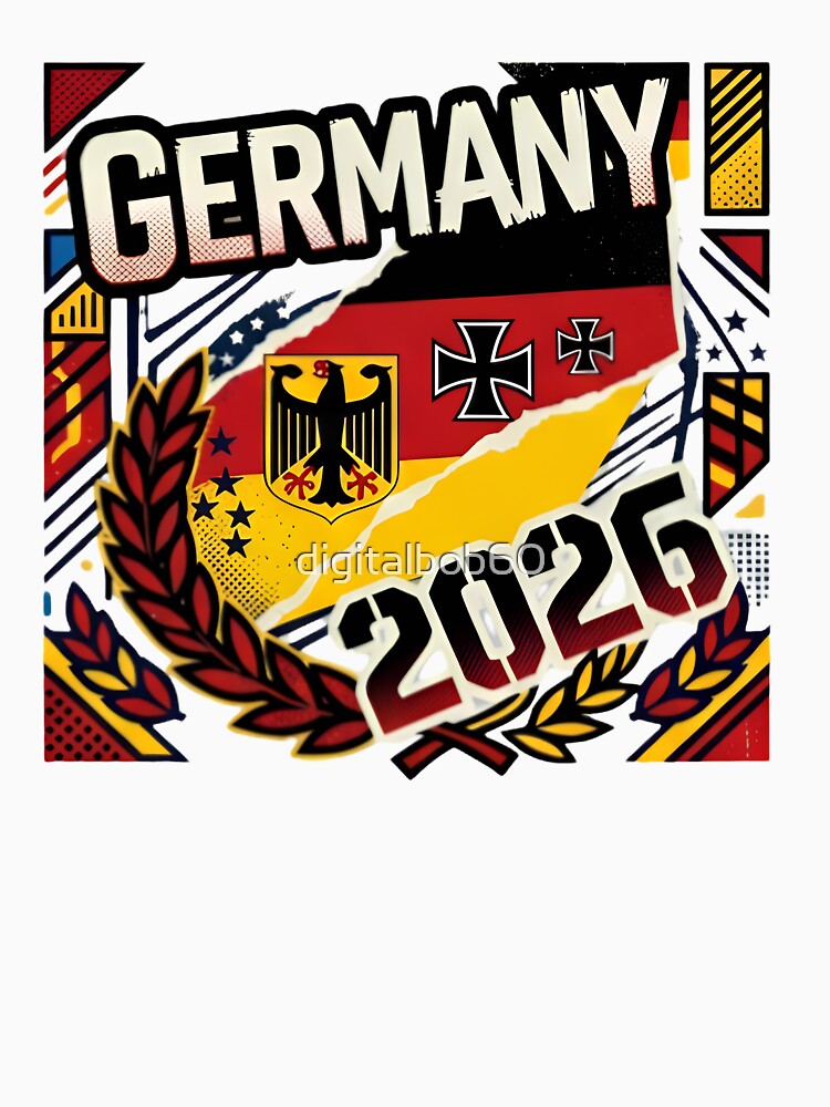 Germany 2026 Football Supporter Graphic by digitalbob60