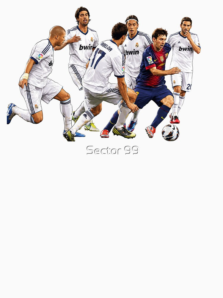 Leo Messi Vs Real Madrid by Sector 99