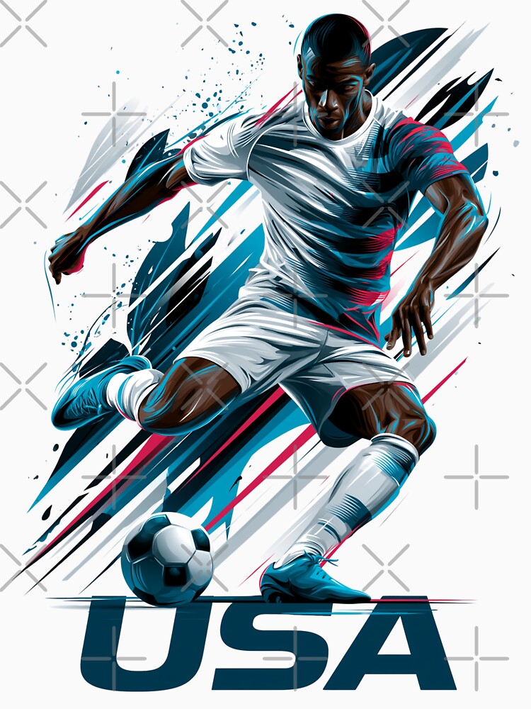 USA Soccer by StudioRedKoala
