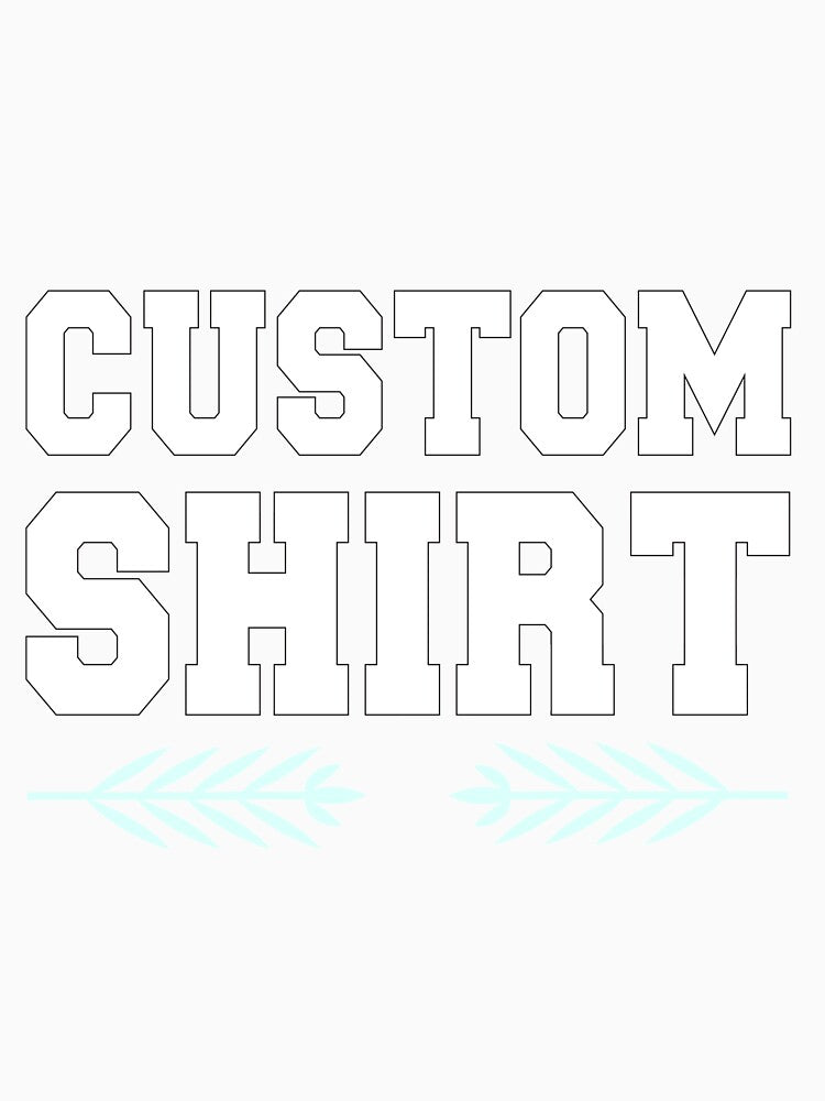 custom name shirt by MS Design