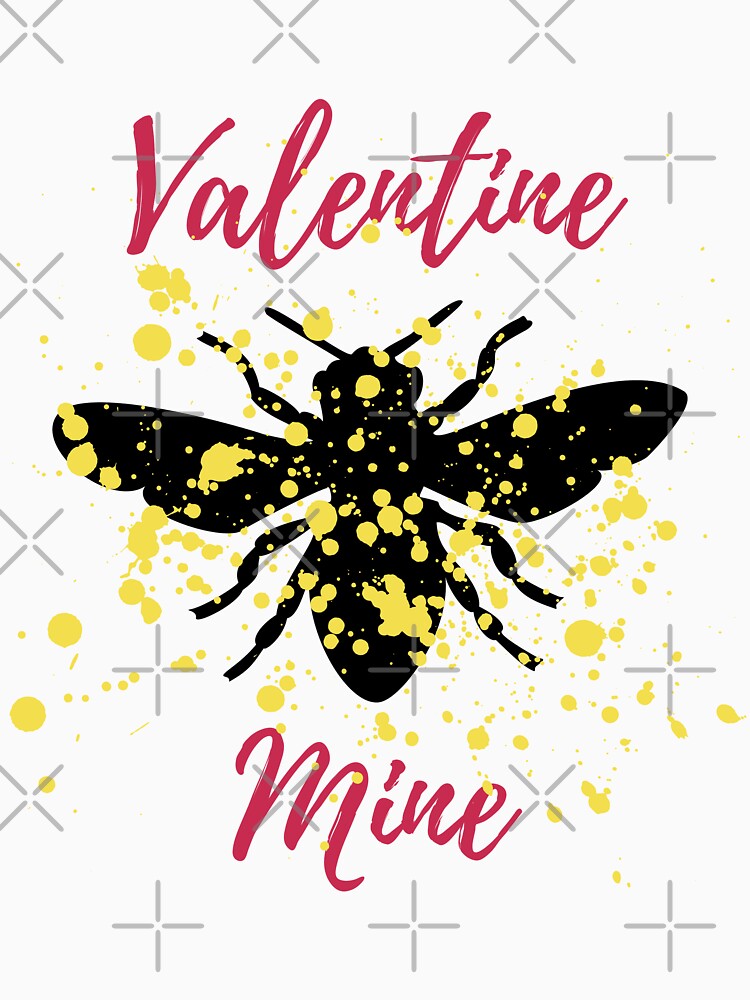 Valentine bee mine design by Tanya Mihe