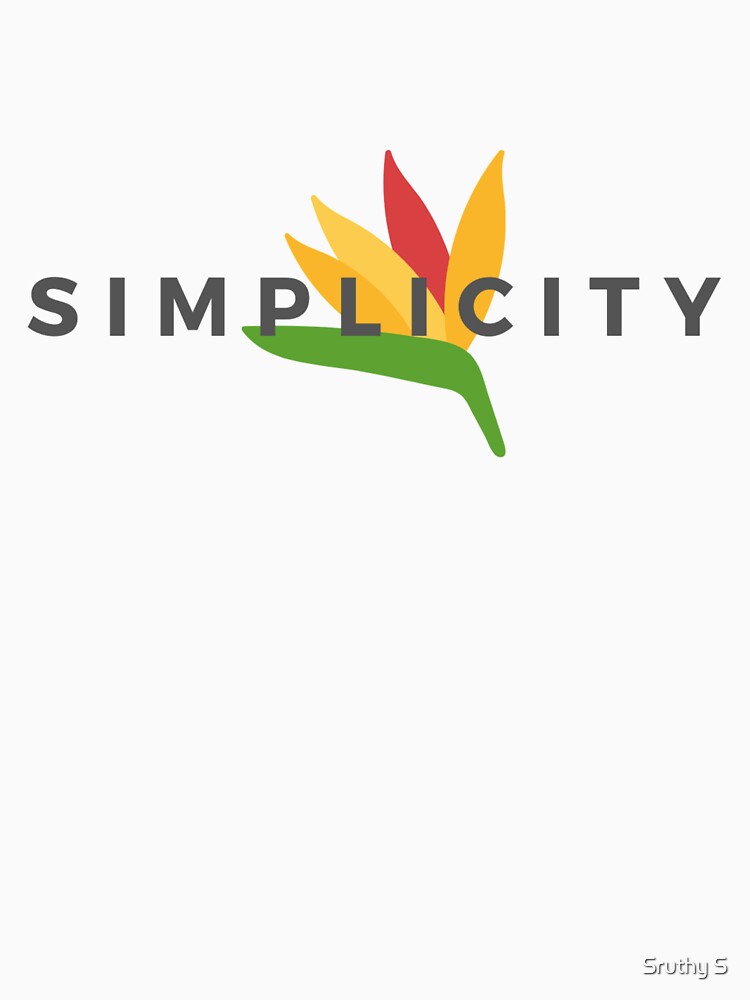 Simplicity by Sruthy S