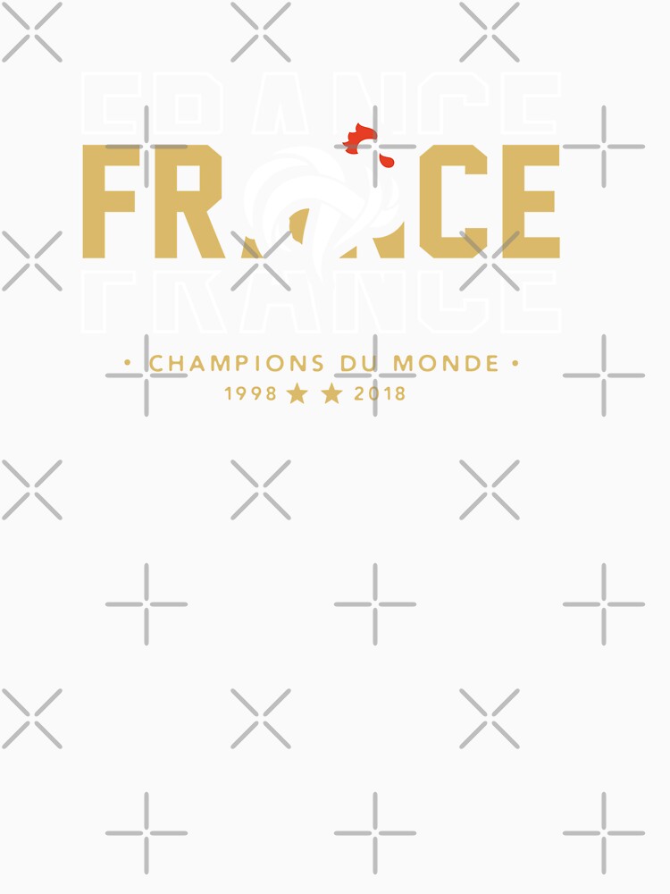 FRANCE Fan Tshirt World Cup 2022 - 02 by RB1899