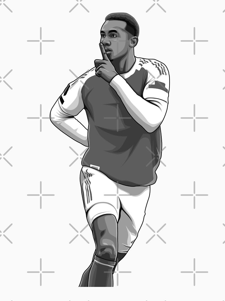 Gabriel Magalhães Black and White Version by Aldduardo