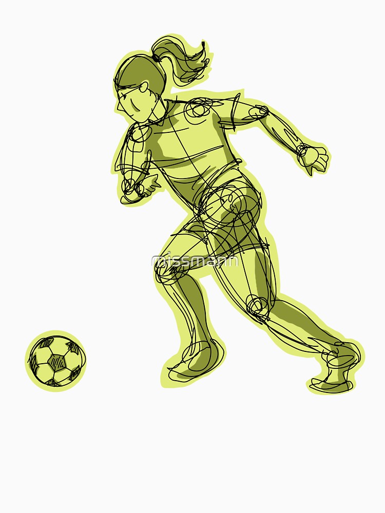 Charging Soccer with white Background by missmann