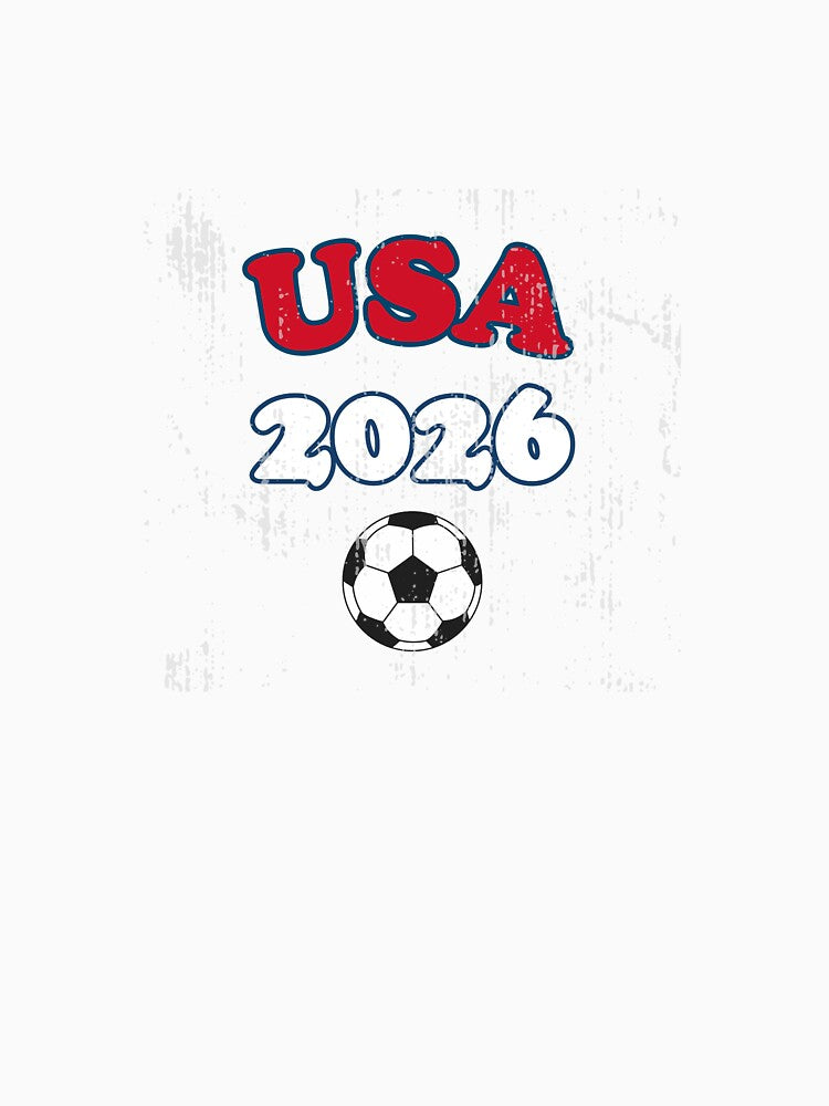 Retro USA 2026 Soccer Fan Tee by Hook & Header Co.